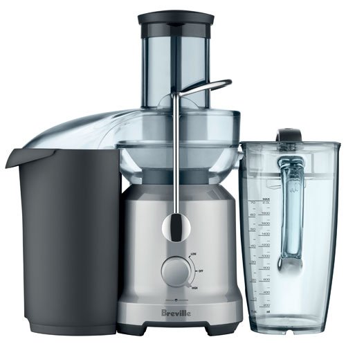 Breville Juice Fountain Cold Centrifugal Juicer - Silver - Image 3