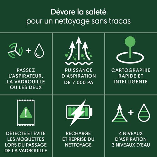 iRobot Roomba 105 Combo Wi-Fi Connected Robot Vacuum & Mop - Black - Image 2