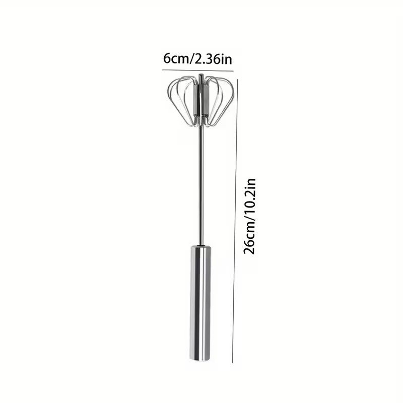 Stainless Steel Manual Whisk - Image 2